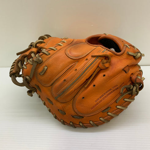エスエスケイ SSK 軟式 大人 一般 キャッチャーミット 捕手 グローブ グラブ 右投げ 中古品 野球 1548
