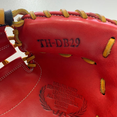 ハタケヤマ HATAKEYAMA 軟式 大人 一般 キャッチャーミット 捕手 グローブ グラブ 右投げ TH-DB29 中古品 野球 7710