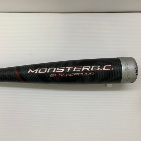 ゼット ZETT ブラックキャノン 軟式 大人 一般 FRP製バット BCT31384 ミドルバランス 中古 野球 8652