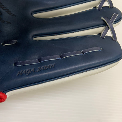 ミズノ MIZUNO ミズノプロ オーダー 硬式 大人 一般 外野手用 グローブ グラブ 右投げ 中古品 グローブ袋付き 野球 6803