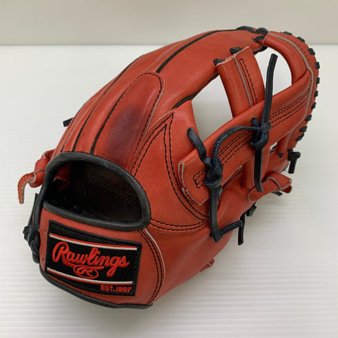ローリングス Rawlings HOH GRSOGHH 軟式 大人 一般 内野手用 グローブ グラブ 右投げ オーダー 中古品 グローブ袋付き 野球 9306