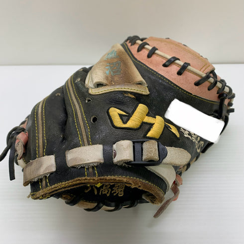 ハタケヤマ HATAKEYAMA PRO-M8 軟式 大人 一般 キャッチャーミット 捕手 グローブ グラブ 右投げ 中古品 野球 9901