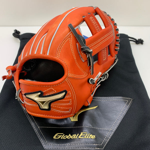 ミズノ MIZUNO グローバルエリート 硬式 大人 一般 内野手用 グローブ グラブ 右投げ 1AJGH26423 タグ付き グローブ袋付き 野球 6668