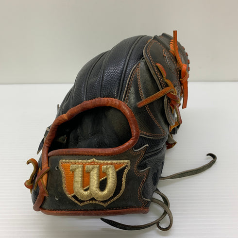 ウィルソン Wilson デュアルスタッフ 硬式 大人 一般 投手用 グローブ ピッチャー グラブ 右投げ 中古品 野球 6040