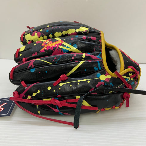 久保田スラッガー KUBOTA SLUGGER 軟式 大人 一般 内野手用 グローブ グラブ 右投げ SP-2022G タグ付き グローブ袋付き 野球 7994