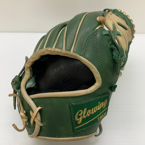glowing 軟式 大人 一般 内野手用 グローブ グラブ 右投げ 中古品 野球 8914