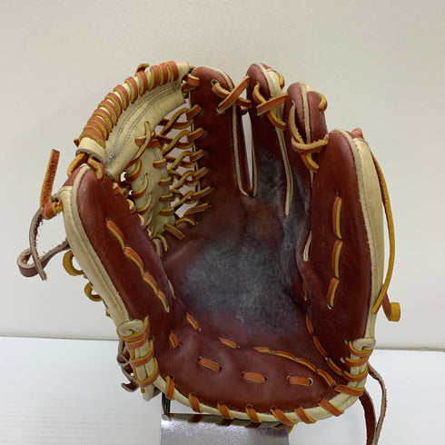 アトムズ ATOMS 軟式 大人 一般 内野手用 グローブ グラブ 右投げ 中古品 野球 1476