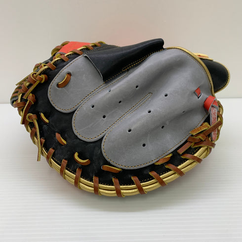 ウィルソン Wilson ワナビーヒーロー 軟式 大人 一般 キャッチャーミット 捕手 グローブ グラブ 右投げ 中古品 野球 6821