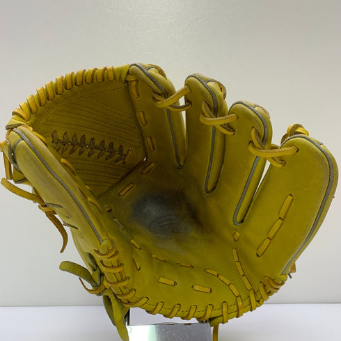 グロム 軟式 大人 一般 投手用 グローブ ピッチャー グラブ 右投げ 中古品 野球 9402