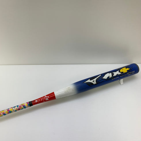 ミズノ MIZUNO AX4 ソフトボール用 大人 一般 FRP製バット 2TP51760 中古 野球 7778