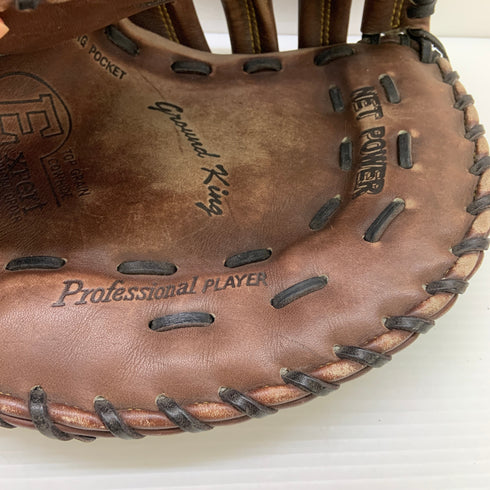 ハイゴールド HI-GOLD GKE-18F 軟式 大人 一般 ファーストミット 一塁手 グローブ グラブ 右投げ 中古品 野球 9359