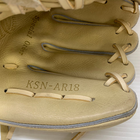 久保田スラッガー KUBOTA SLUGGER 軟式 大人 一般 投手用 グローブ ピッチャー グラブ 右投げ KSN-AR18 中古品 野球 6646