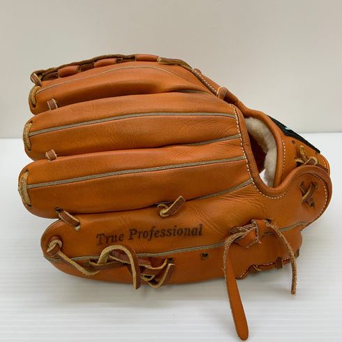久保田スラッガー KUBOTA SLUGGER KSN-24MS 江頭重利 90歳記念限定 軟式 大人 一般 内野手用 グローブ グラブ 右投げ 中古品 グローブ袋付き 野球 9245