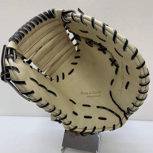 ゼット ZETT プロステイタス 軟式 大人 一般 キャッチャーミット 捕手 グローブ グラブ 右投げ BRFB30333 タグ付き 野球 8226