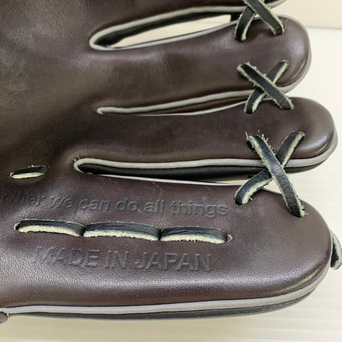 ワンオブジアンサー 硬式 大人 一般 内野手用 グローブ グラブ 右投げ D6型 中古品 野球 7923