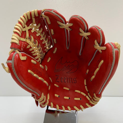 ジームス Zeems 軟式 大人 一般 内野手用 グローブ グラブ 右投げ 526DBN 中古品 グローブ袋付き 野球 7252