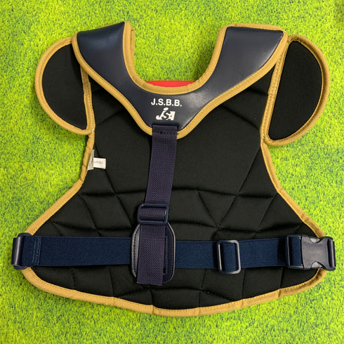 ミズノ MIZUNO 小学生軟式用/ゴムソフトボール用捕手防具3点セット 1DJPC02874 H-4586