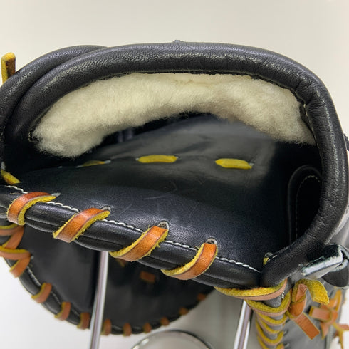 ヘルム 軟式 大人 一般 ファーストミット 一塁手 グローブ グラブ 右投げ 中古品 野球 9097