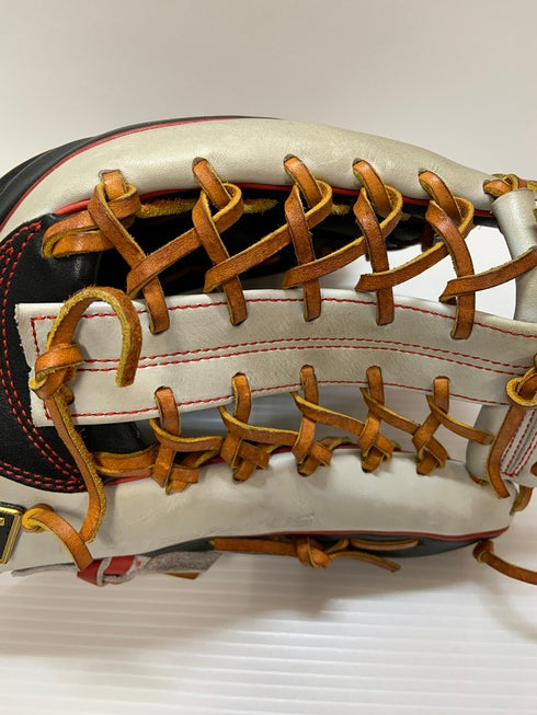 中古品 ゼット ZETT プロステイタス オーダー 軟式 外野手用グローブ BRGPRO 刺繡有り 3698