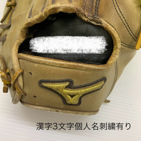 ミズノ MIZUNO ミズノプロ mizunopro 硬式 大人 一般 投手用 グローブ ピッチャー グラブ 右投げ オーダー 中古品 野球 8663