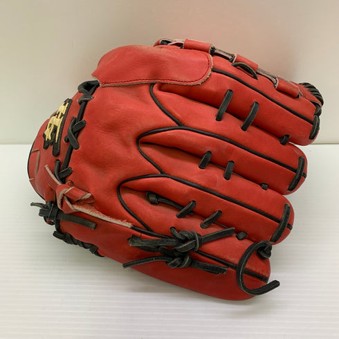 ハイゴールド HI-GOLD 硬式 大人 一般 投手用 グローブ ピッチャー グラブ 左投げ オーダー 中古品 野球 1537