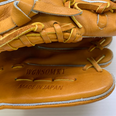 ワールドペガサス WORLD PEGASUS 軟式 大人 一般 内野手用 グローブ グラブ 右投げ オーダー 中古品 グローブ袋付き 野球 9730