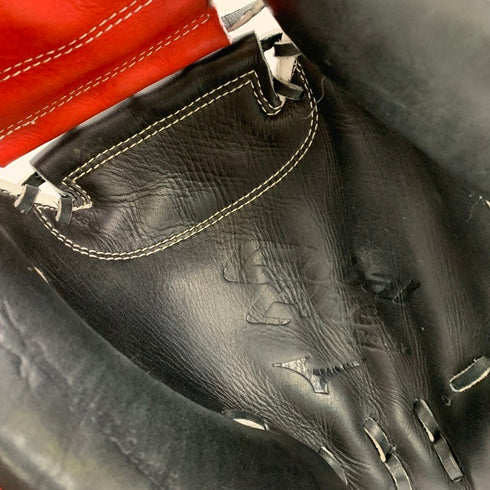 中古品 ミズノ MIZUNO グローバルエリート 軟式 キャッチャーミット 刺繍入り 4892