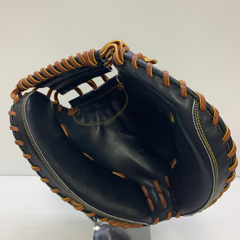 リュウ RYU 201型 硬式 大人 一般 キャッチャーミット 捕手 グローブ グラブ 右投げ グローブ袋付き 野球 7879
