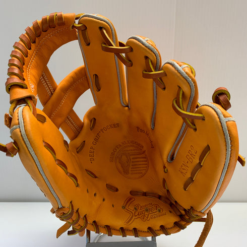 久保田スラッガー KUBOTA SLUGGER 軟式 大人 一般 内野手用 グローブ グラブ 右投げ KSN-BR2 中古品 野球 6908