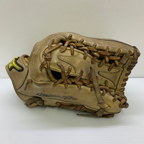 ミズノ MIZUNO ミズノプロ mizunopro 1AJGH12117 硬式 大人 一般 外野手用 グローブ グラブ 右投げ 中古品 グローブ袋付き 野球 9873
