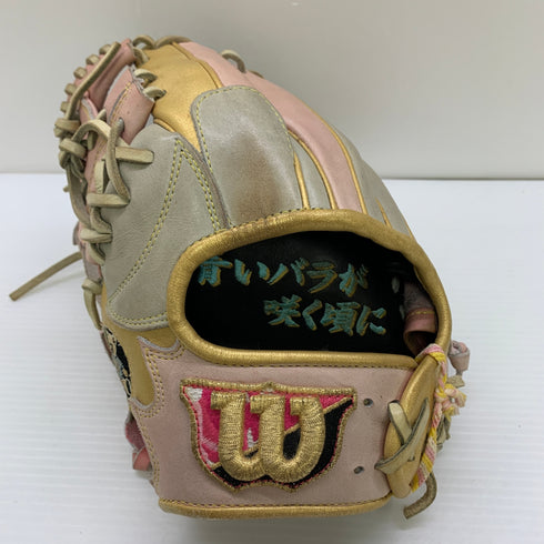 ウィルソン Wilson 軟式 大人 一般 内野手用 グローブ グラブ 左投げ 中古品 野球 1562