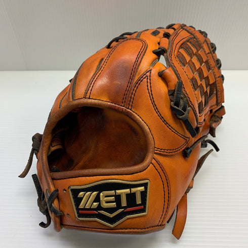 ゼット ZETT PROSTATUS 硬式 大人 一般 内野手用 グローブ グラブ 右投げ 中古品 野球 7398