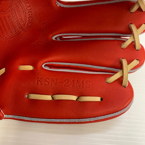 久保田スラッガー KUBOTA SLUGGER 軟式 大人 一般 内野手用 グローブ グラブ 右投げ KSN-24MS 中古品 野球 7680