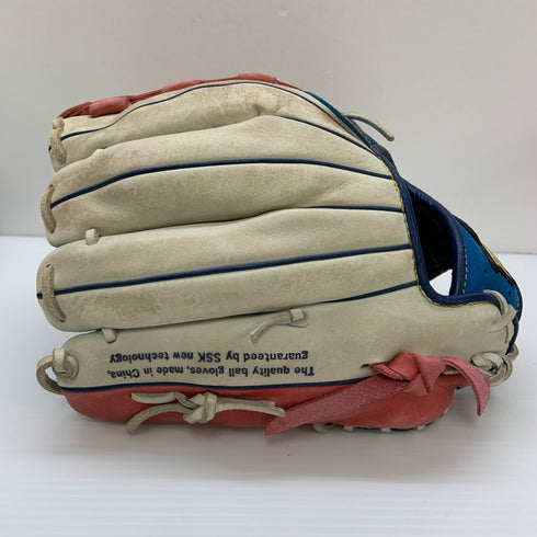 エスエスケイ SSK スーパーファウンダー 軟式 大人 一般 オールラウンド グローブ グラブ 右投げ POG-940C 中古品 野球 8207