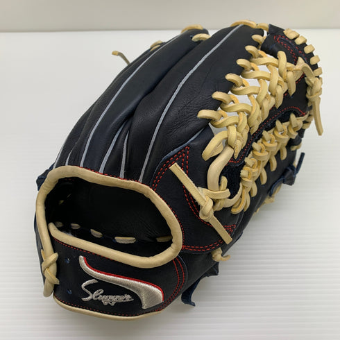 久保田スラッガー KUBOTA SLUGGER KSN-M00 軟式 大人 一般 内野手用 グローブ グラブ 右投げ 中古品 グローブ袋付き 野球 8602
