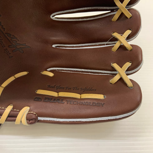 ウィルソン Wilson 硬式 大人 一般 内野手用 グローブ グラブ 右投げ WBW104320 タグ付き グローブ袋付き 野球 8048