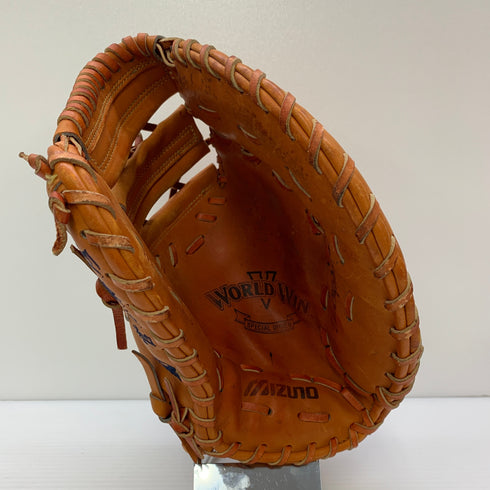 ミズノ MIZUNO ワールドウィン 硬式 大人 一般 ファーストミット 一塁手 グローブ グラブ 右投げ 中古品 野球 6511