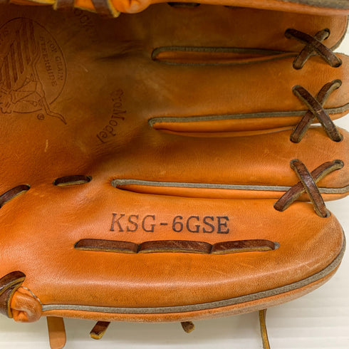久保田スラッガー KUBOTA SLUGGER KSG-6GSE 硬式 大人 一般 内野手用 グローブ グラブ 右投げ 中古品 野球 9461