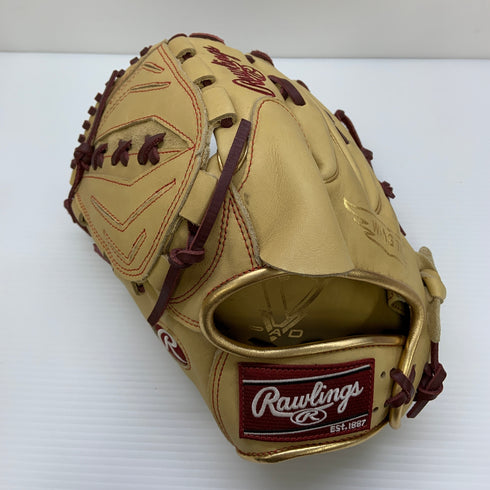 ローリングス Rawlings ハイパーテック 軟式 大人 一般 投手用 グローブ ピッチャー グラブ 左投げ GR3HTCA15W 中古品 野球 8235