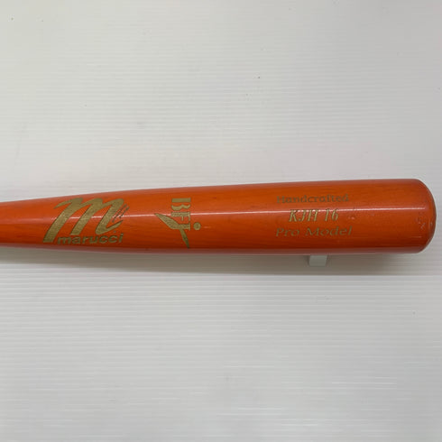 マルーチ marucci ProModel 硬式 大人 一般 木製バット(BFJマーク) KJH16 中古 野球 8107