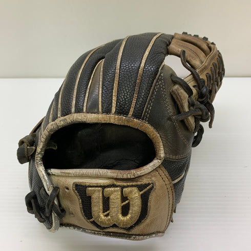 ウィルソン Wilson DS型 硬式 大人 一般 内野手用 グローブ グラブ 右投げ 中古品 野球 9670