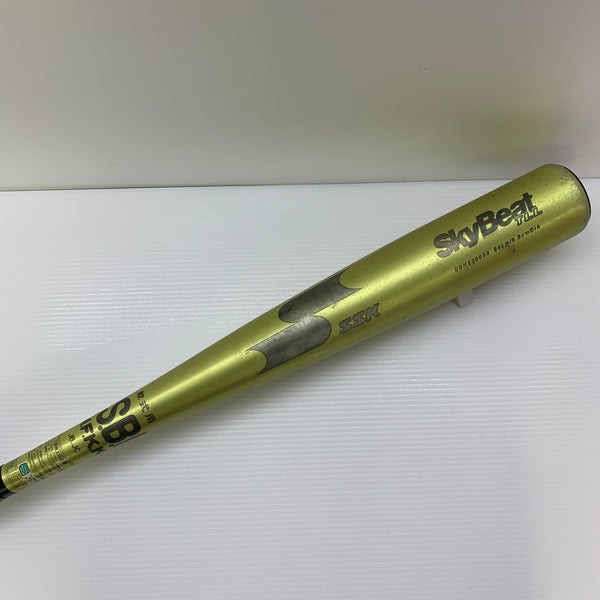 エスエスケイ SSK スカイビートTLL 軟式 大人 一般 金属製バット SBN230050 中古 野球 7890