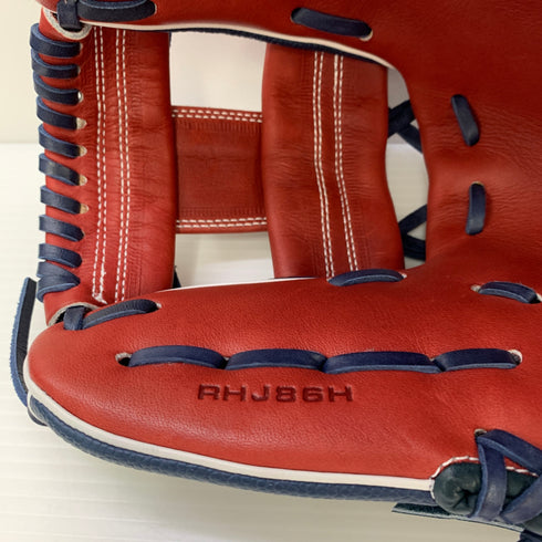 ウィルソン Wilson ワナビーヒーロー 軟式 大人 一般 内野手用 グローブ グラブ 右投げ RHJ86H 中古品 野球 6259