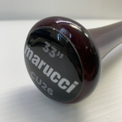 マルーチ marucci CU26 硬式 大人 一般 木製バット(BFJマーク) 中古 野球 8616