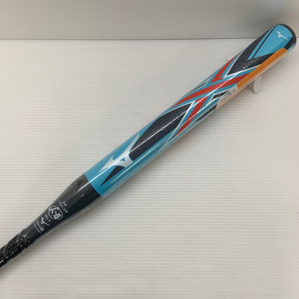 ミズノ MIZUNO ジュニアソフト 2号 少年ソフトボール用 子ども FRP製バット 1CJFS62378 トップバランス ケース付き 7423