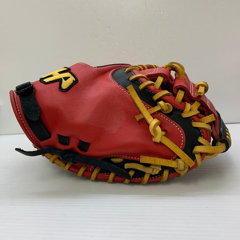 ハタケヤマ HATAKEYAMA 軟式 大人 一般 キャッチャーミット 捕手 グローブ グラブ 右投げ TH-DB29 中古品 野球 7710