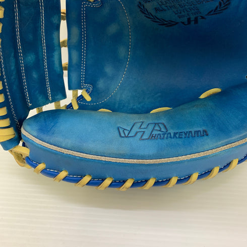 ハタケヤマ HATAKEYAMA TH-F23AP 軟式 大人 一般 キャッチャーミット 捕手 グローブ グラブ 右投げ 中古品 野球 1503