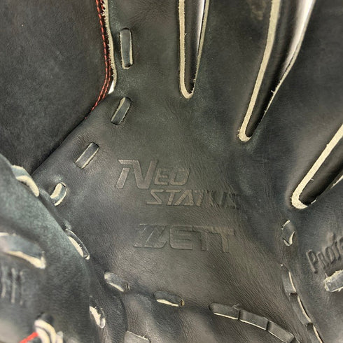 中古品 ゼット ZETT ネオステイタス 軟式 投手用グローブ BRGB31811 4206