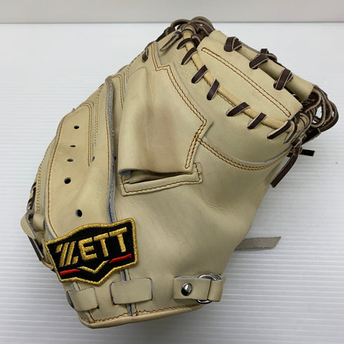 ゼット ZETT プロステイタス 軟式 大人 一般 キャッチャーミット 捕手 グローブ グラブ 右投げ BRCB30920 中古品 野球 7603
