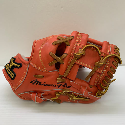 ミズノ MIZUNO ミズノプロ mizunopro North American Steerhide Extra Grade 硬式 大人 一般 内野手用 グローブ グラブ 右投げ 中古品 野球 9928
